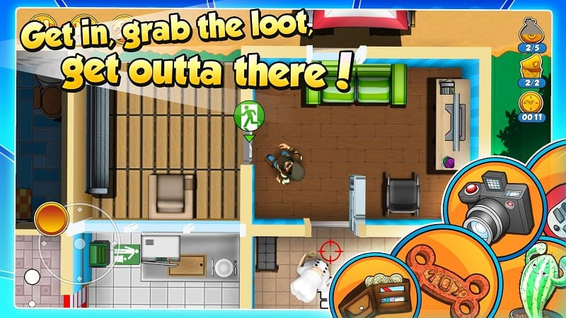 Robbery Bob 2 Mod for android