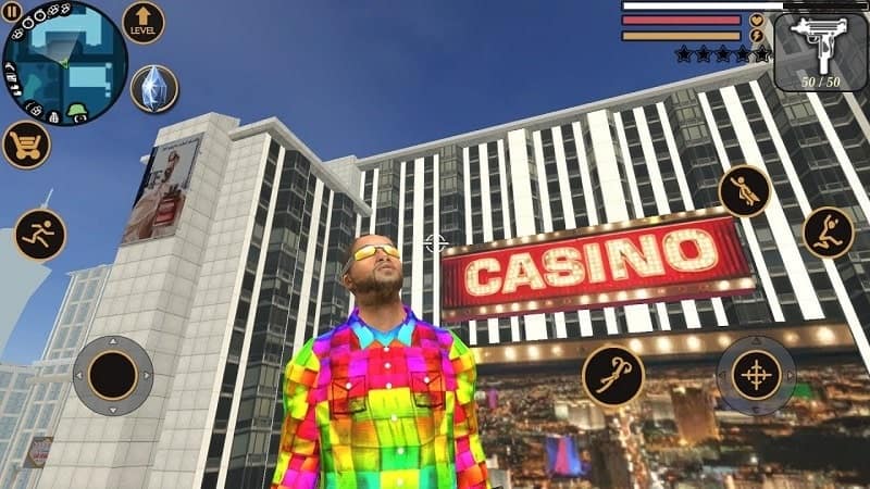 tải Vegas Crime Simulator 2 mod apk cho android