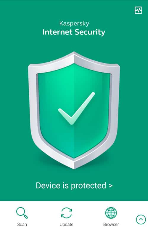 Kaspersky Mobile Antivirus Protect Device