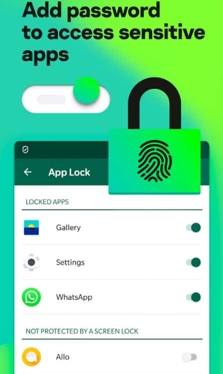 Add Password For Sensitive Apps