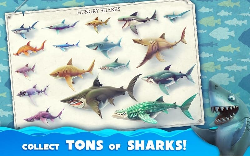 download Hungry Shark World mod for android
