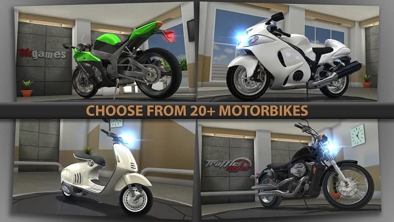 Download Traffic Rider Mod Apk for Android