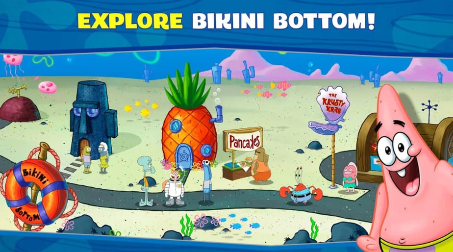 explore bikini bottom
