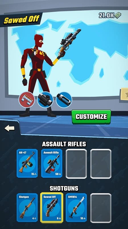 Agent Action mod for android