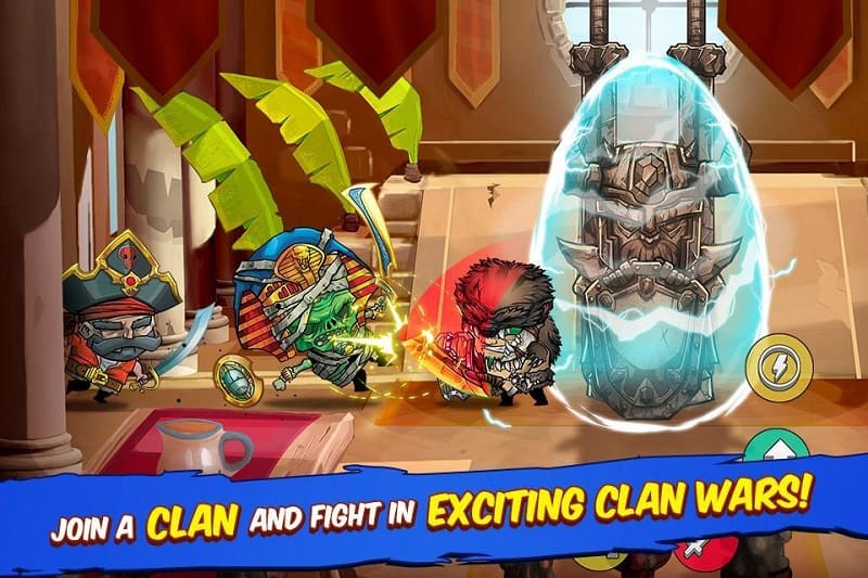 tải Tiny Gladiators bản mod cho android