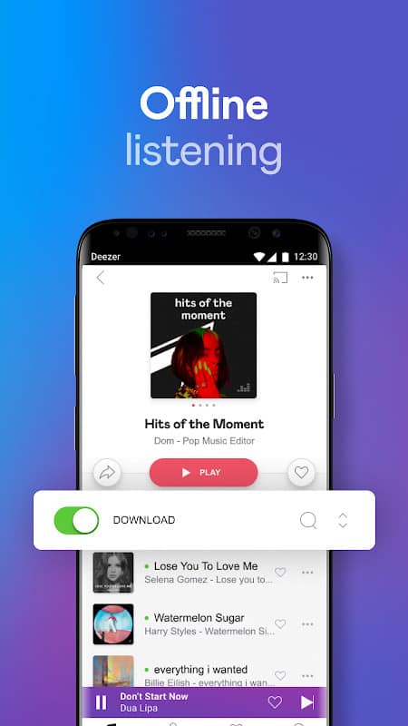 Tải Deezer Music Player MOD APK dành cho Android