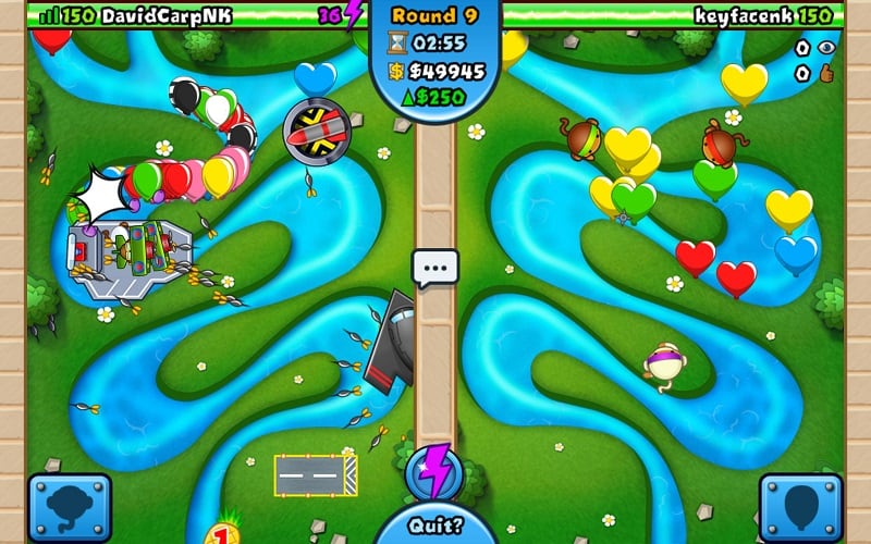 game Bloons TD Battles Mod version for android