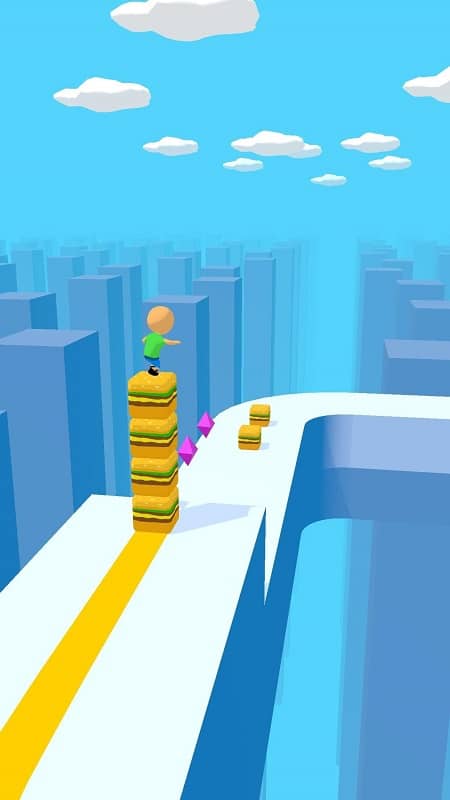 Cube Surfer! Mod version for android