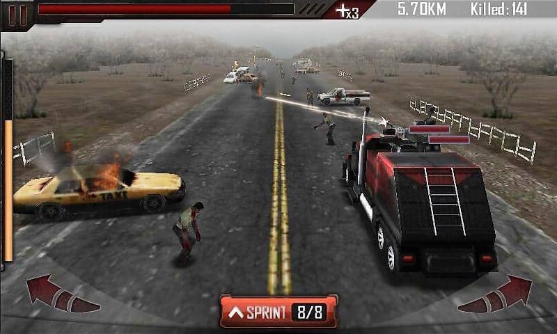 bản mod apk cho game Zombie Roadkill 3D