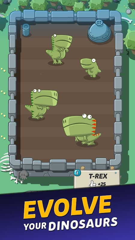 Crazy Dino Park game mod version for android