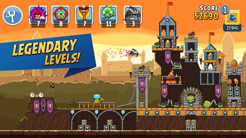 Angry Birds Friends mod unlimited boosters