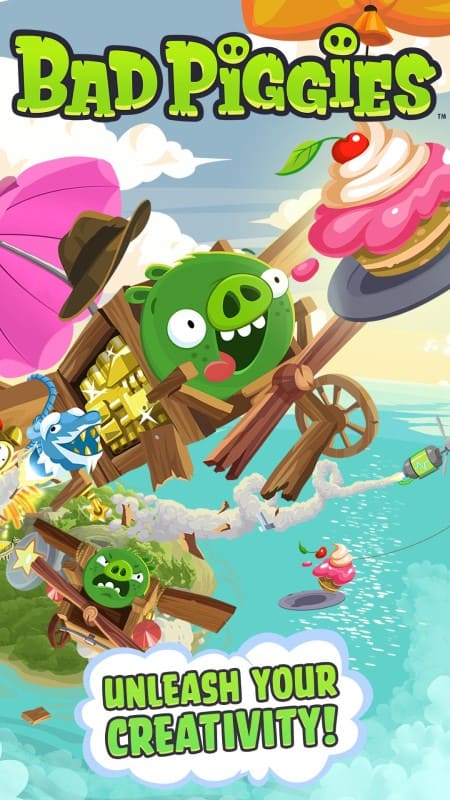 Bad Piggies mod game unlimited coins