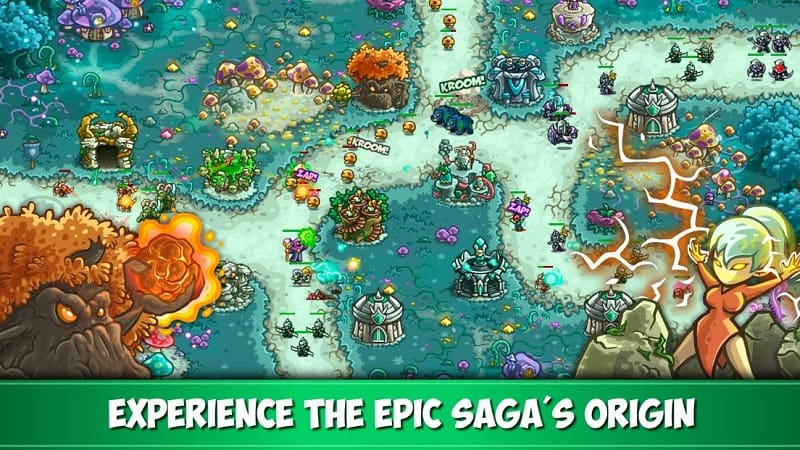 tải về Kingdom Rush Origins Mod Apk miễn phí