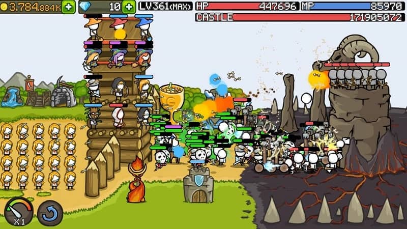 free download Grow Castle - Tower Defense mod coins for android