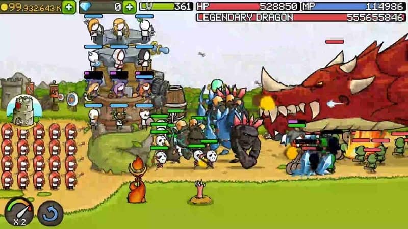 Grow Castle - Tower Defense Mod APK v1.39.5 (Unlimited money