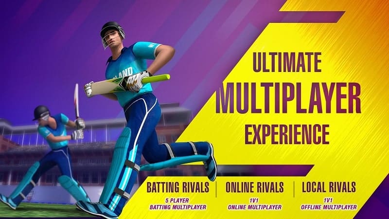 Tải World Cricket Championship 2 Mod Apk cho Android